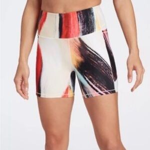 NWT CALIA Women's High-rise Bike short energize collection